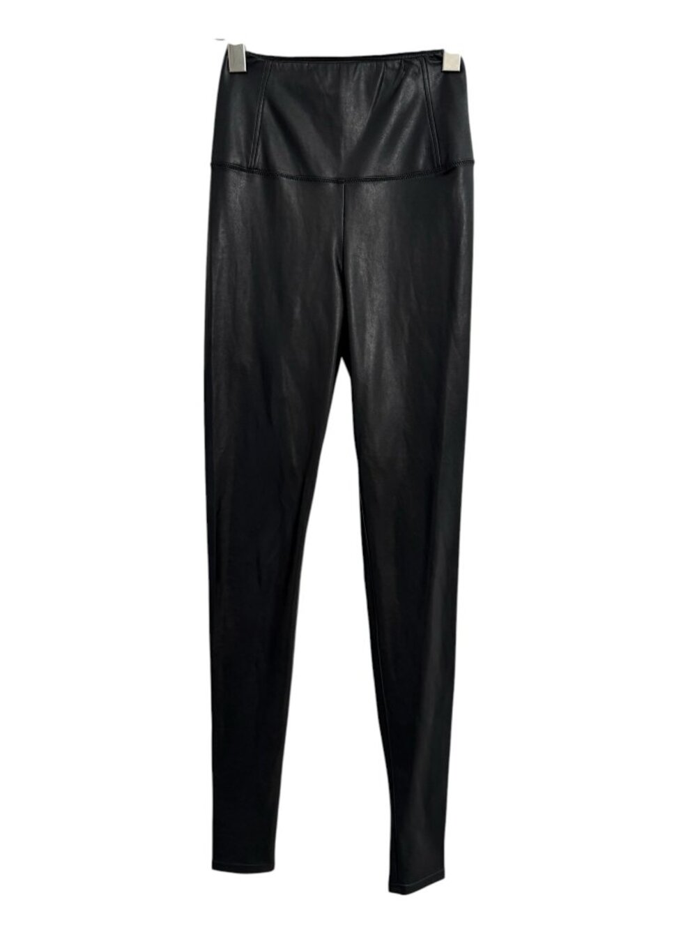 Aritzia Wilfred Free Black Faux Leather High Waist Leggings XS